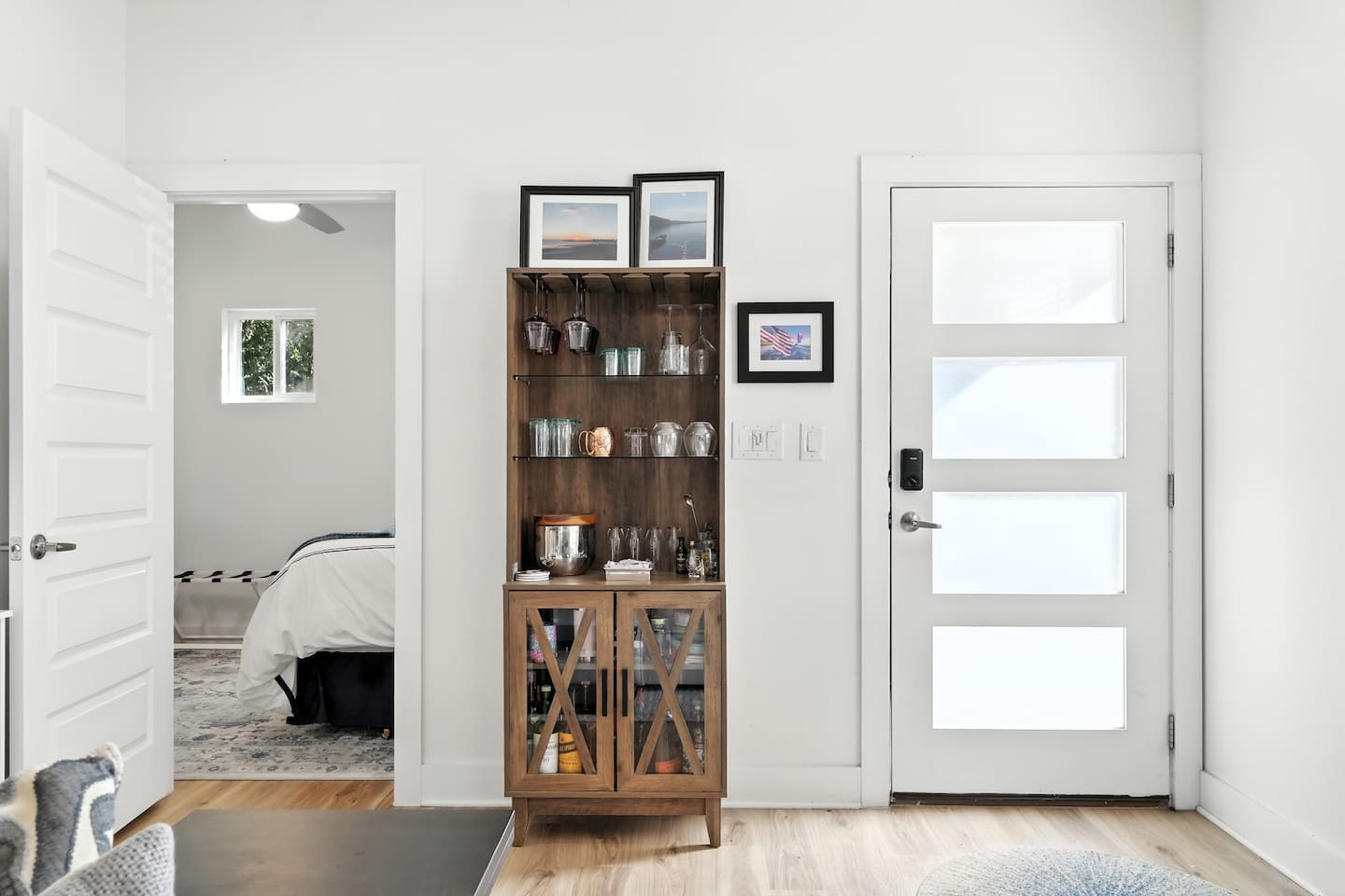 master bed in 1st floor