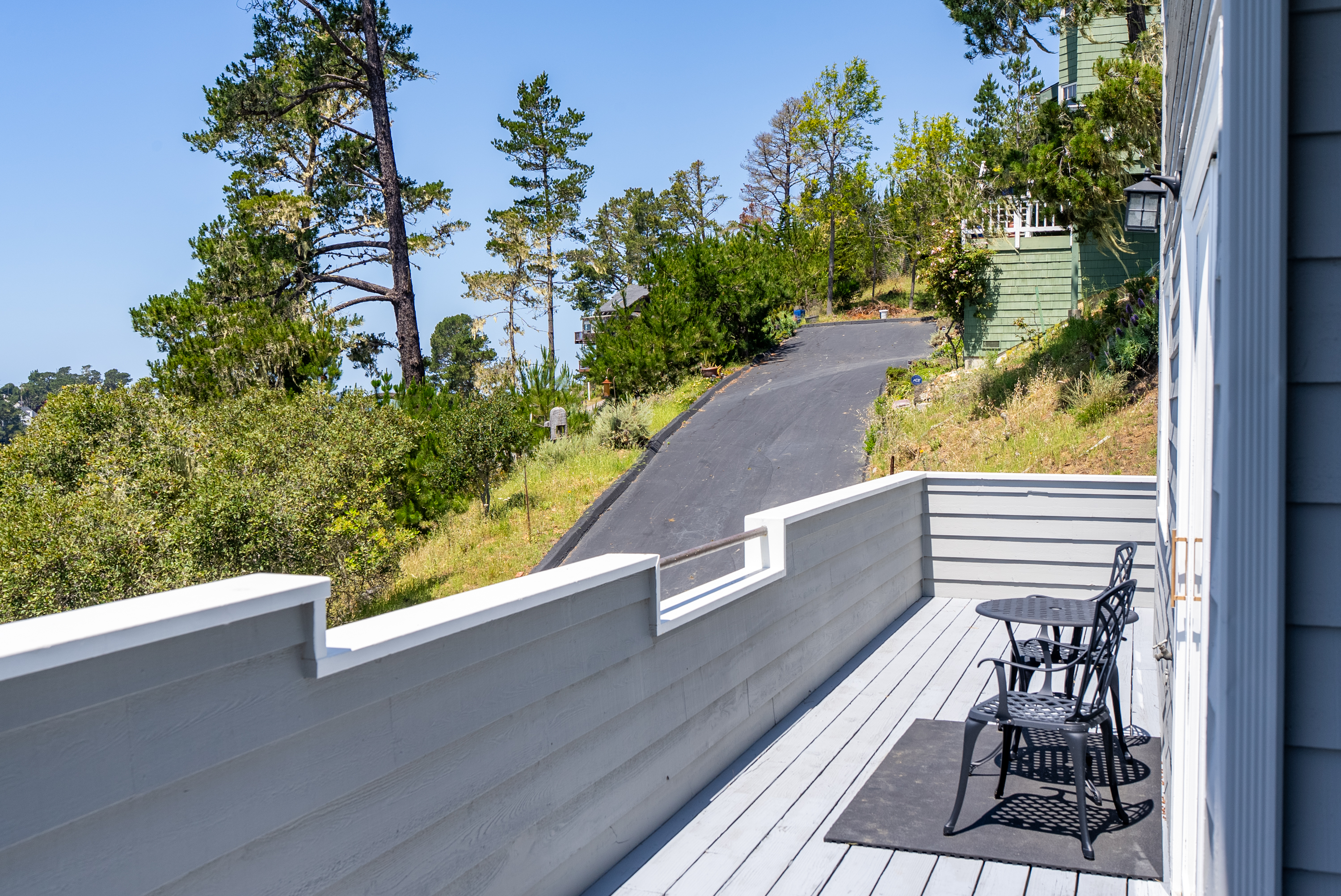 Private balcony perfect for a quiet morning coffee.