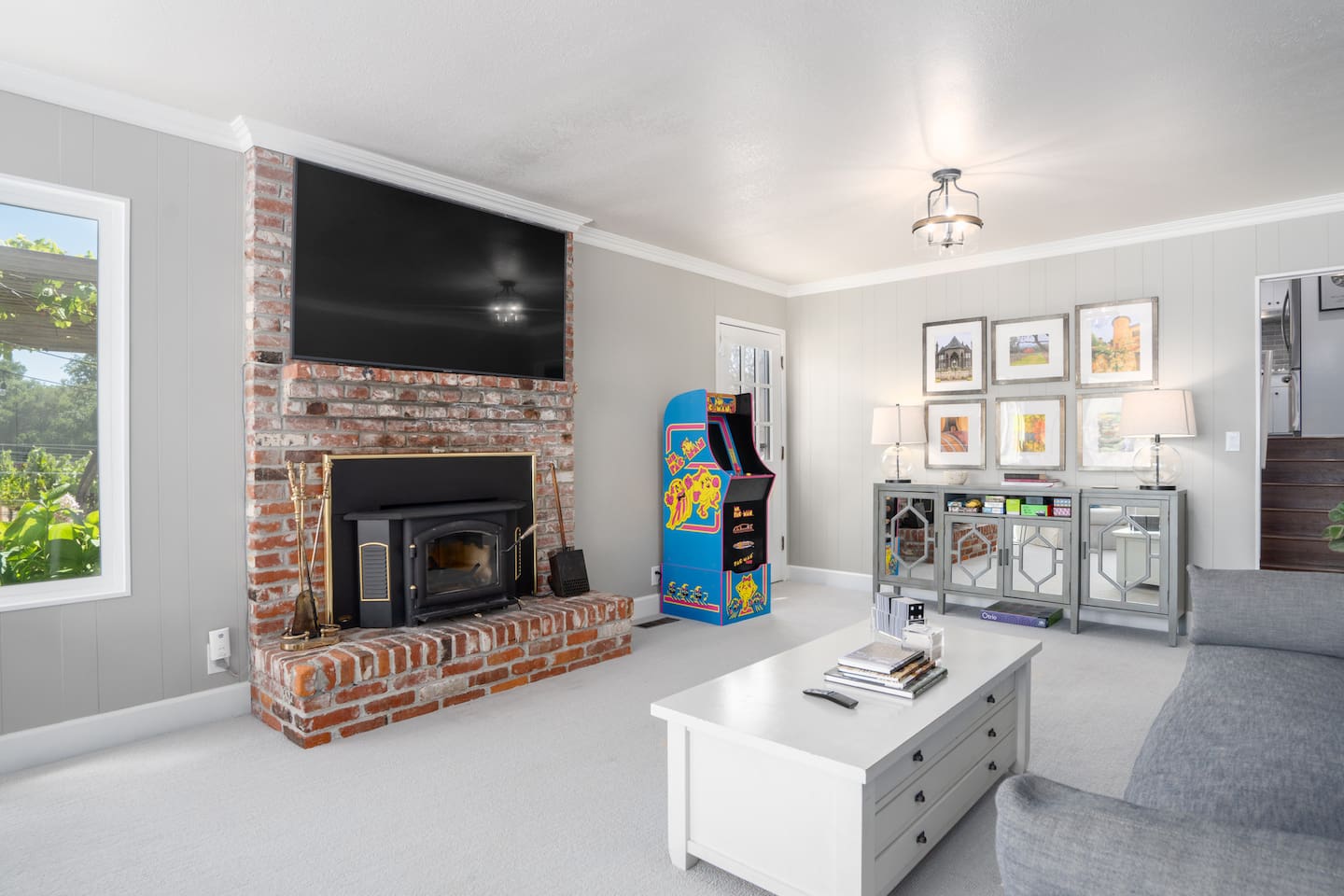 Movie nights, Sonos music, and endless fun – all in our family room!