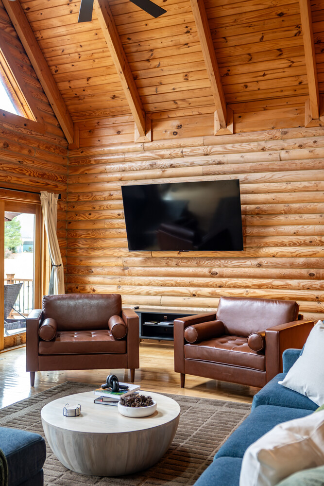 Perfect spot for coffee, cards, or a good book.