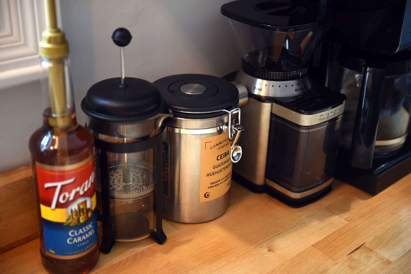 Coffee Area.