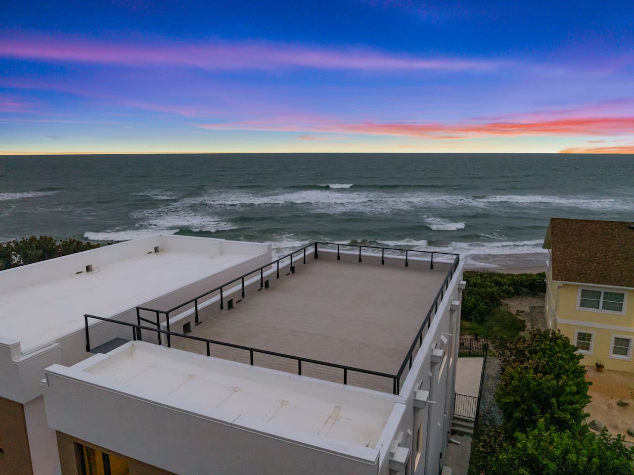 Rooftop deck for serene views, sunrises, sunsets, and a little bit of privacy