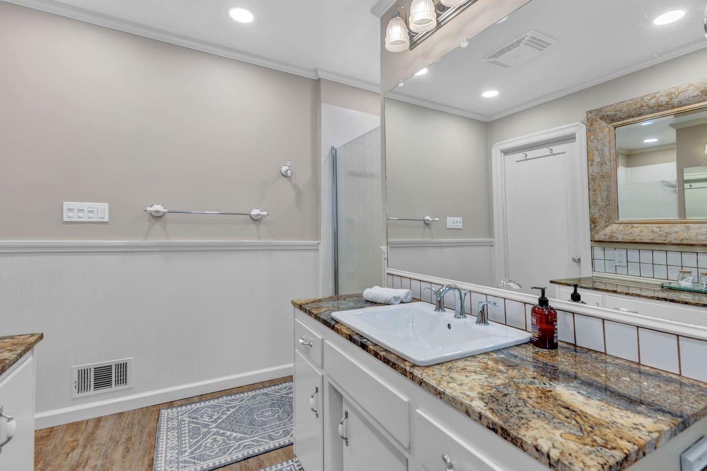 Bathroom on first floor.