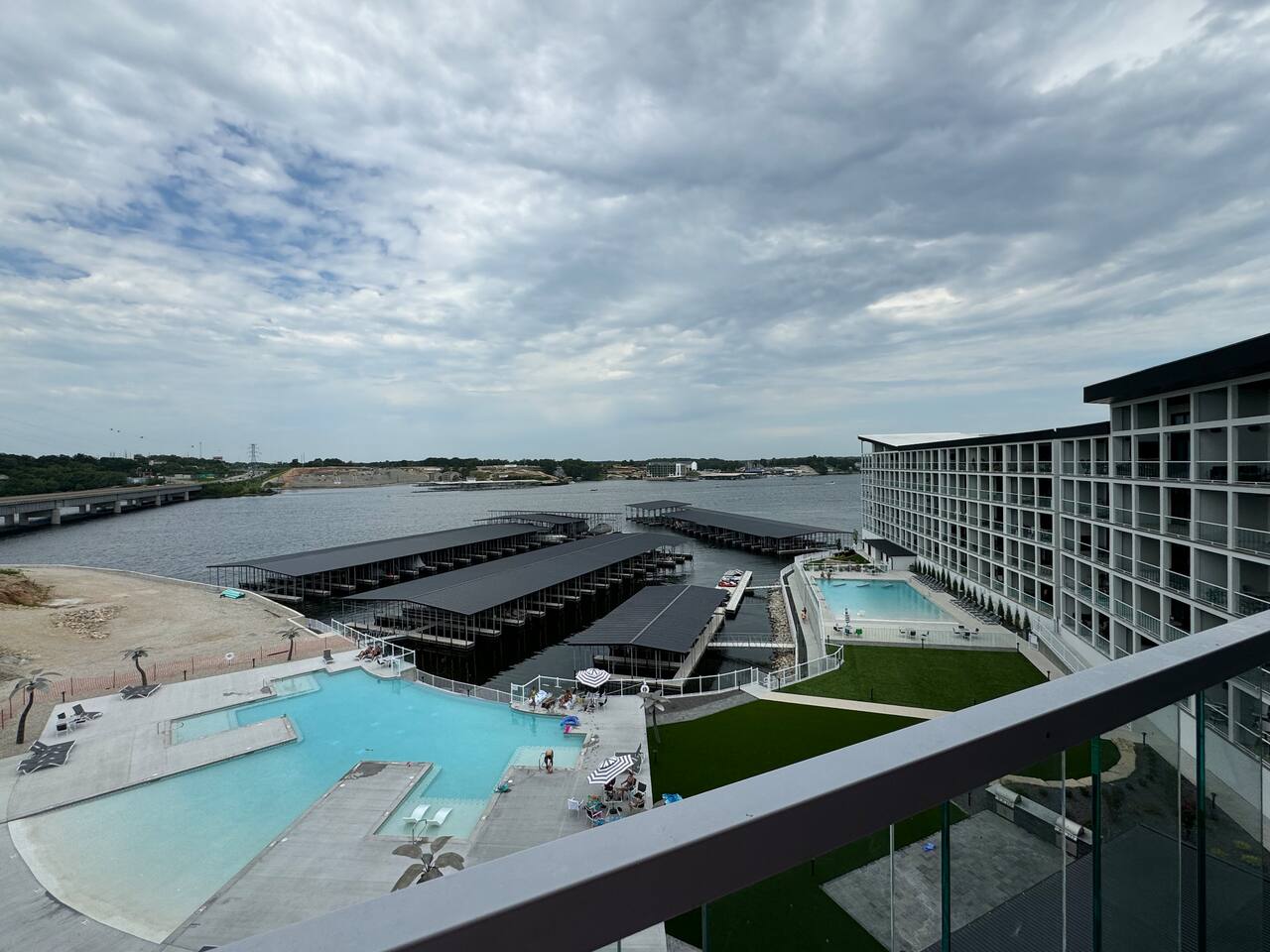 Your view from the balcony.