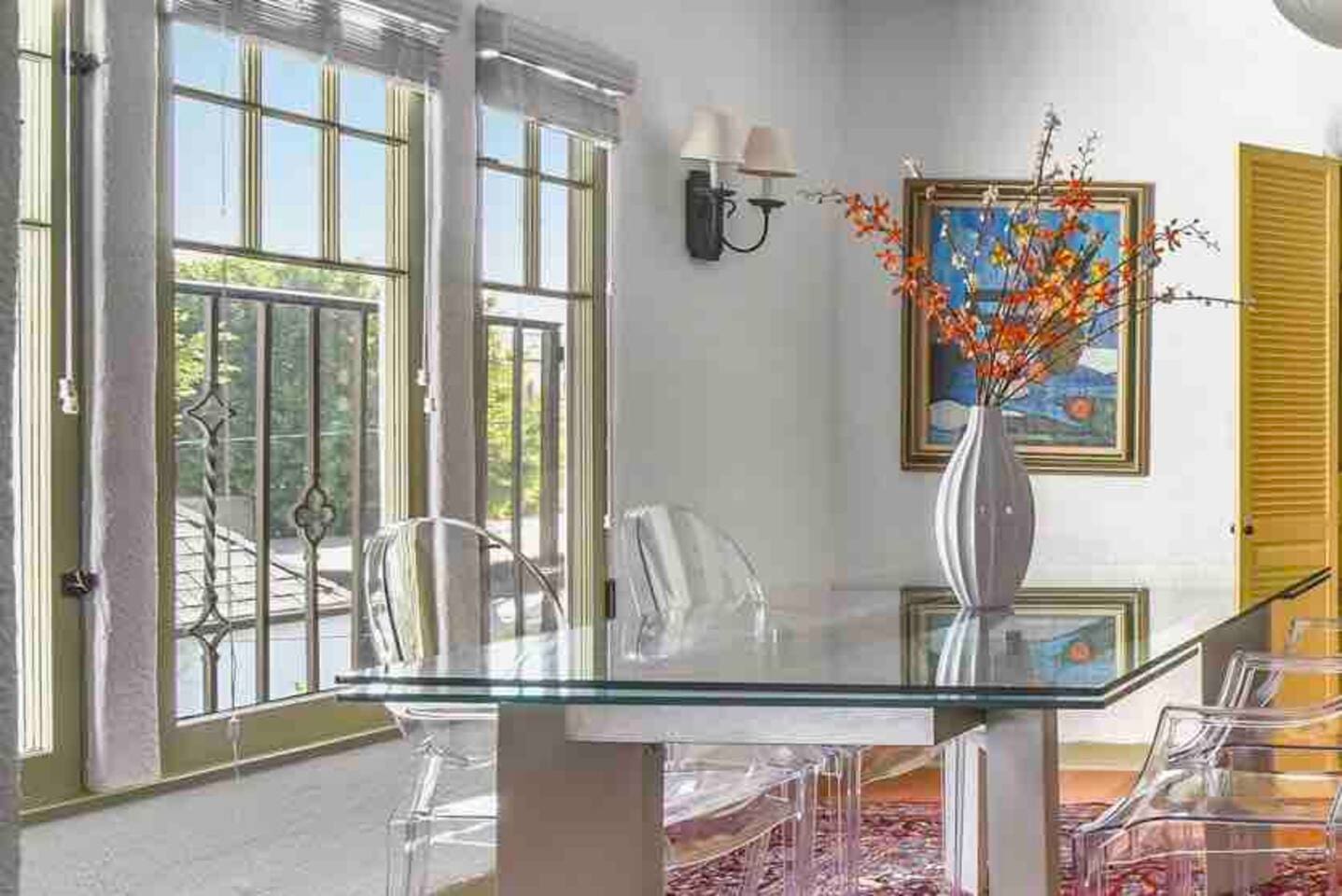 Formal dining room.