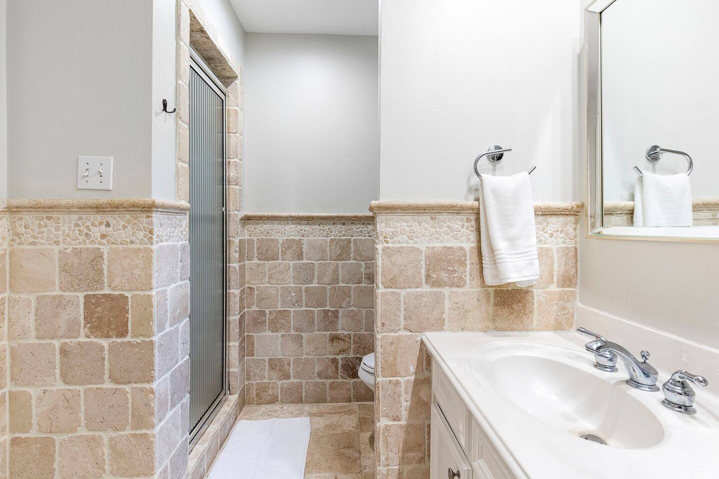 primary bathroom