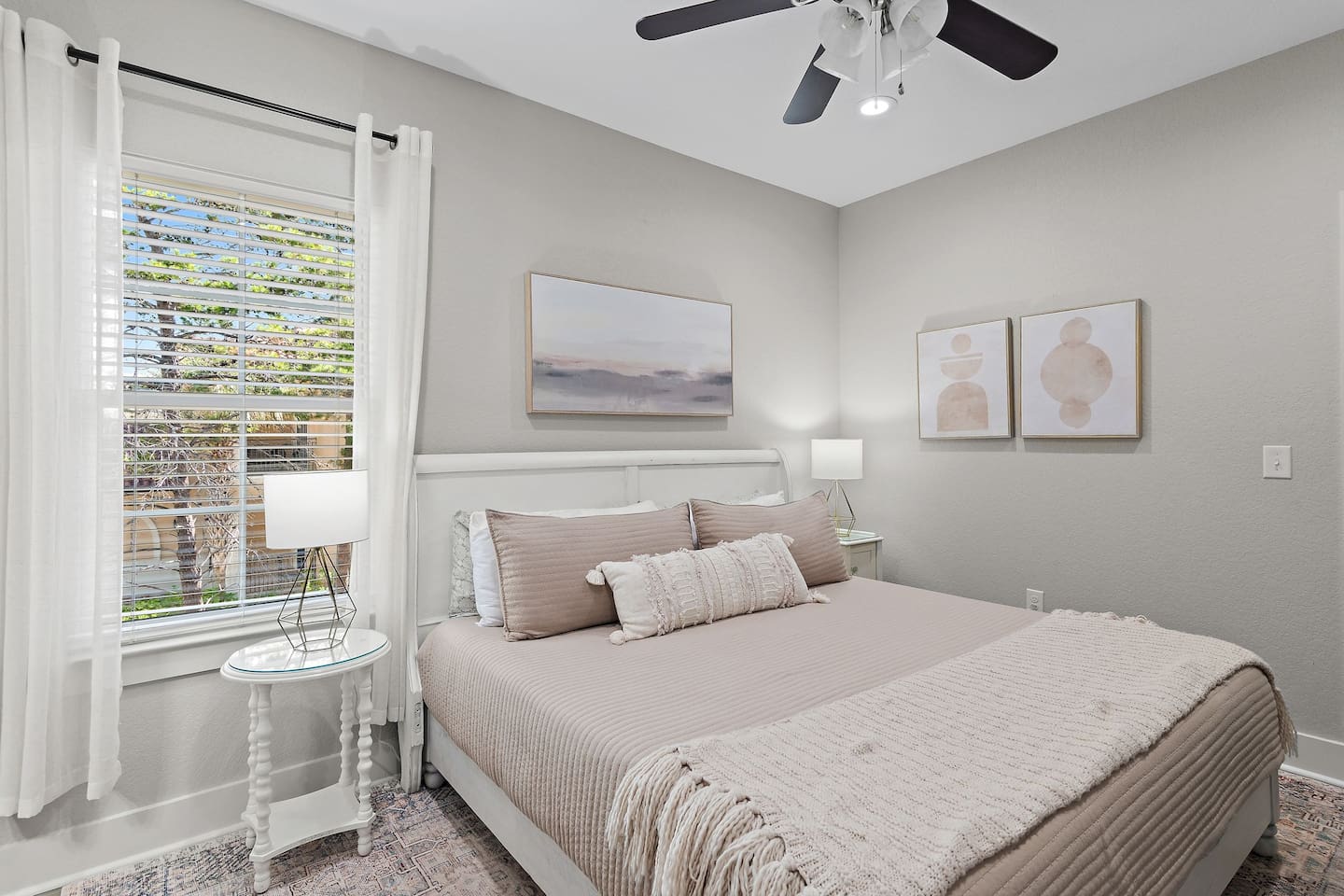 Bedroom #2: King Suite (Second Floor) with Private Bathroom