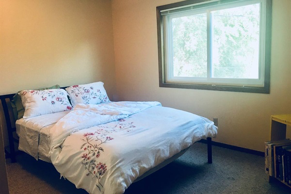 Cozy Queen Bed in your private locked room