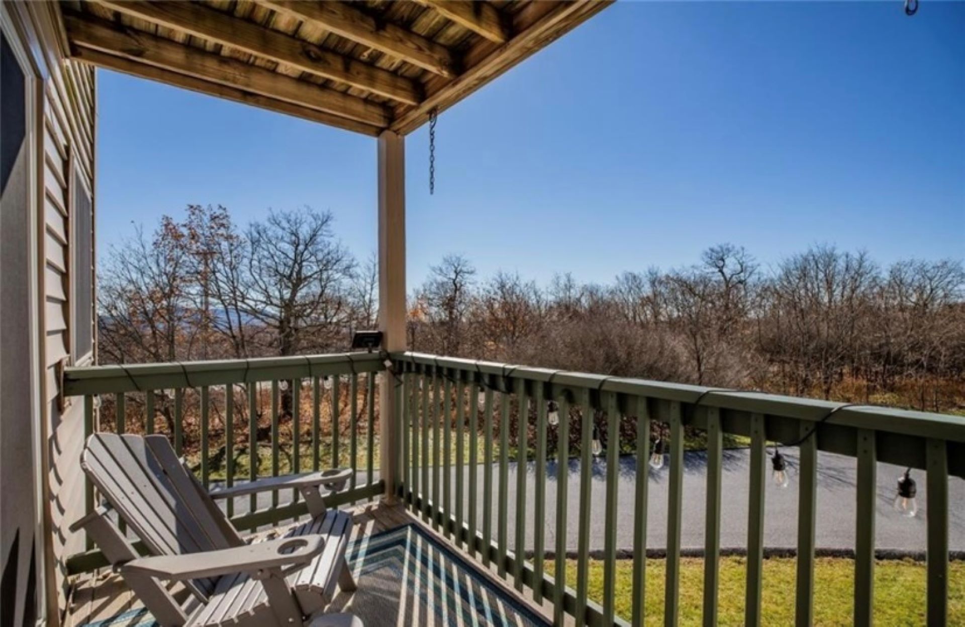 Relax in the cool mountain breeze on the balcony. Unit is located on the 2nd floor with stair access only (no elevators).