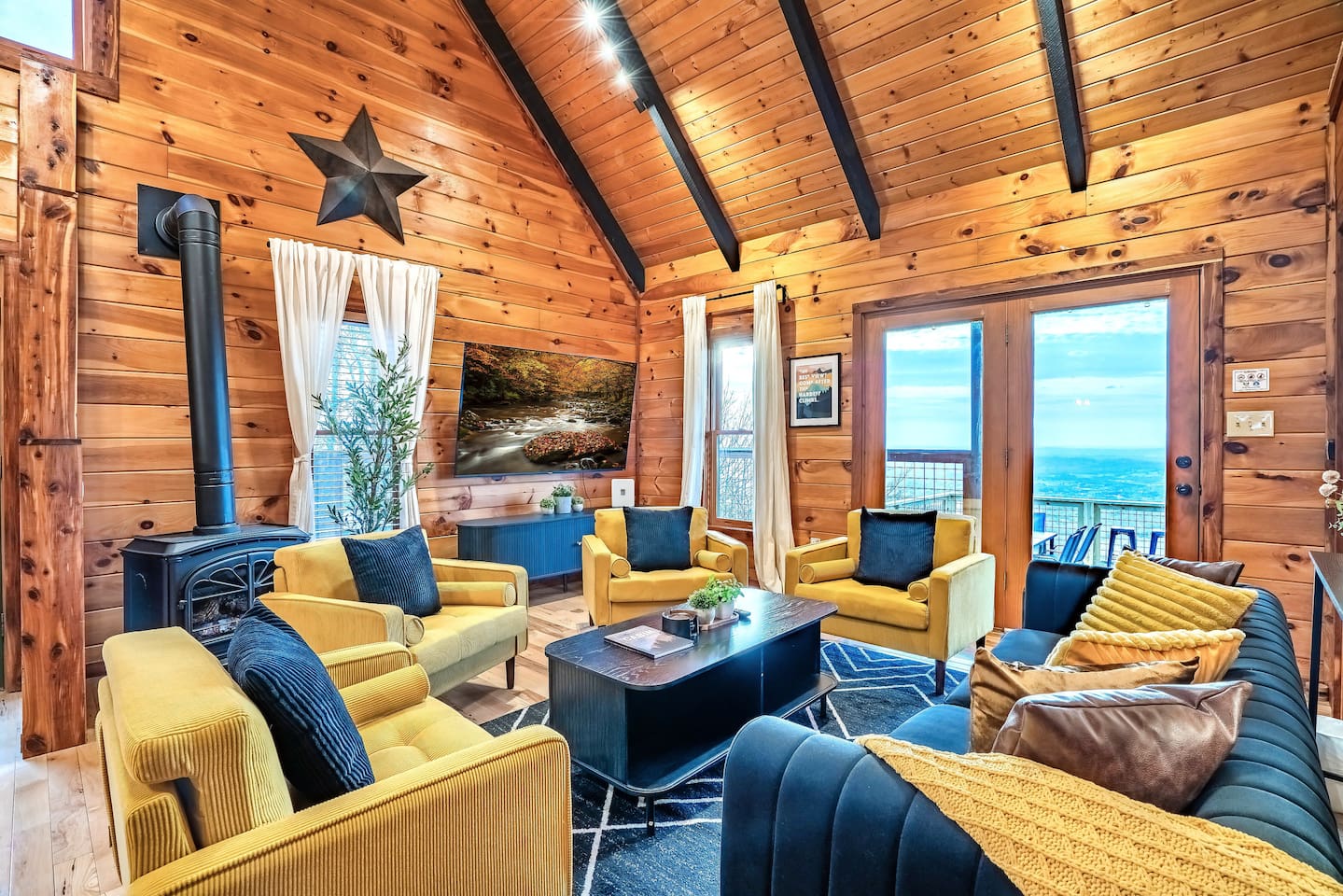 Another angle showing the main living room.