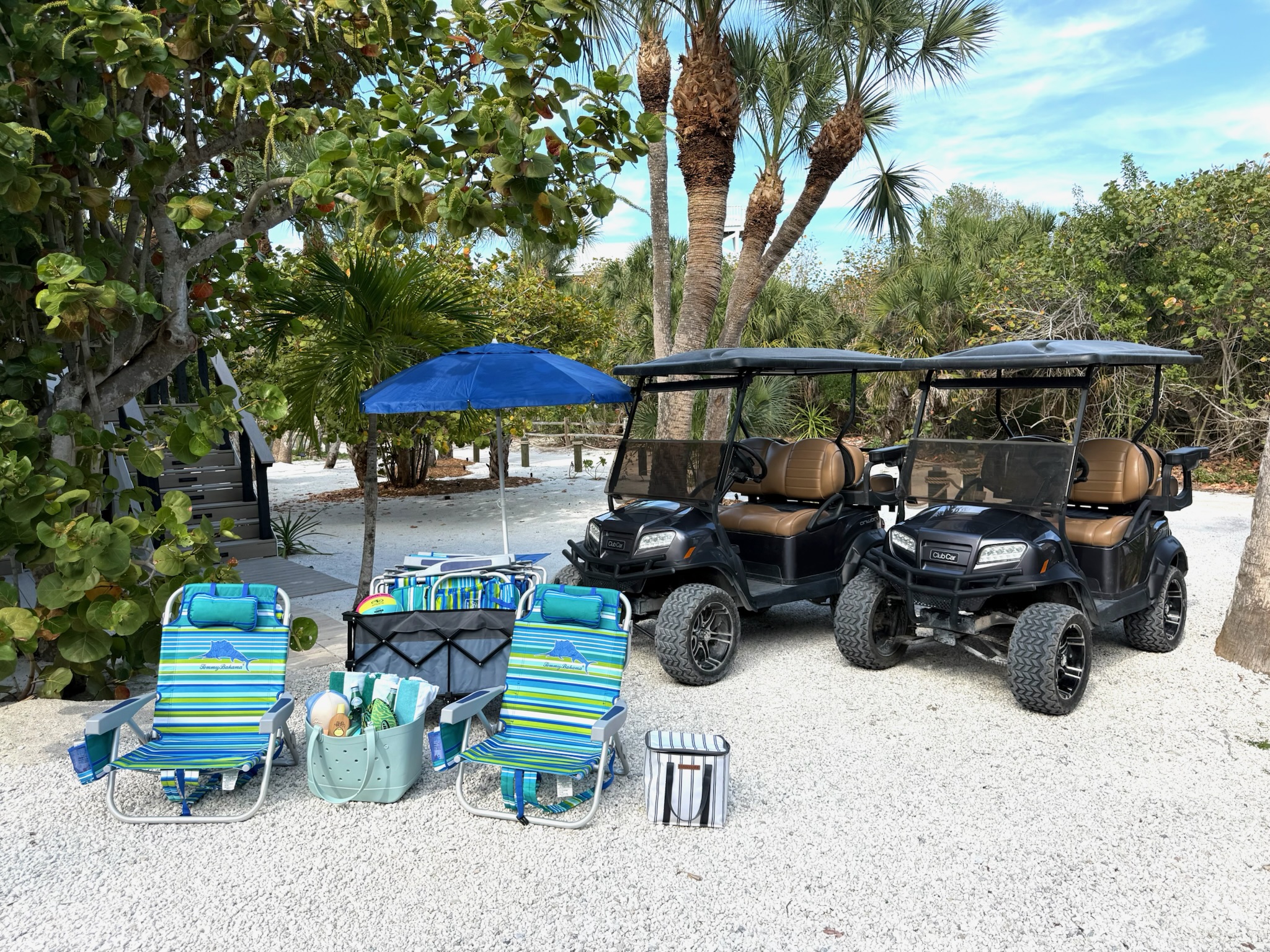 Your perfect beach day, fully loaded. No busy roads, no crowds, just pure relaxation