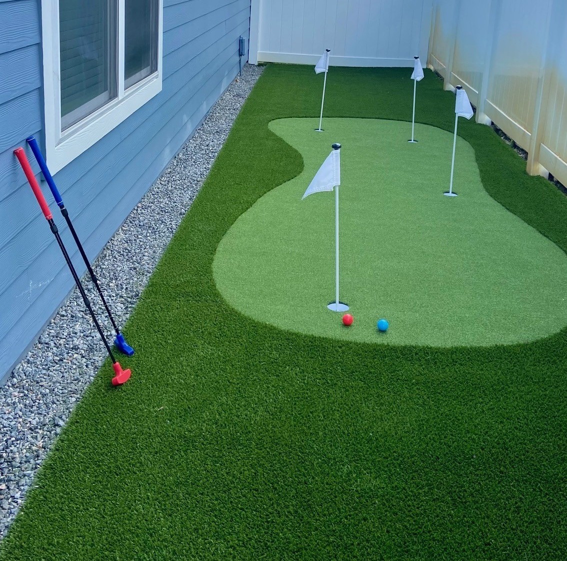 Enjoy some mini golf with the family!