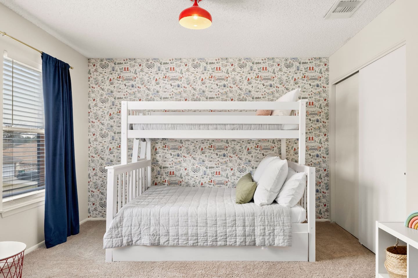Who is getting the top bunk?
