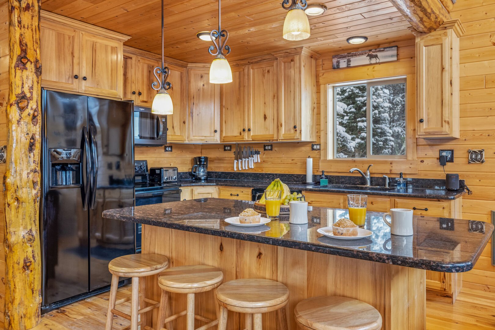 Well appointed kitchen