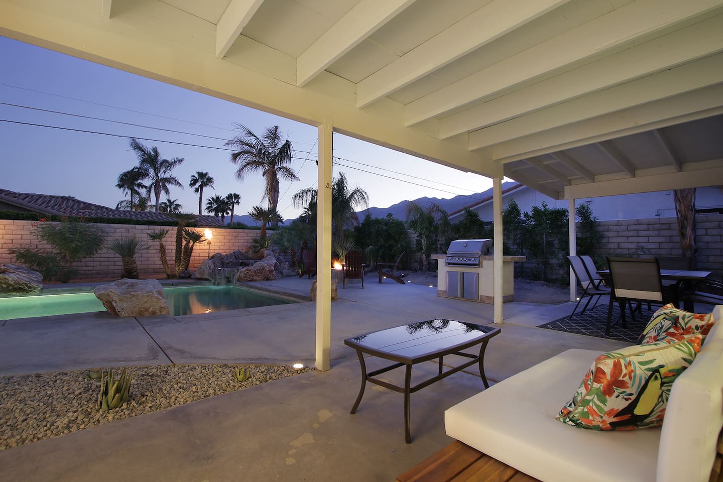 Sitting Area and Outdoor Dining