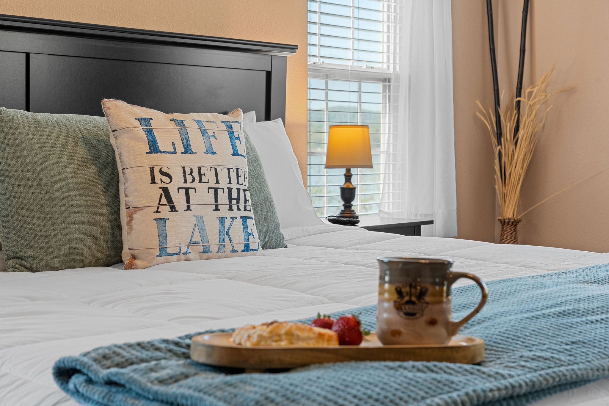 A room so comfy you may never want to get out of bed