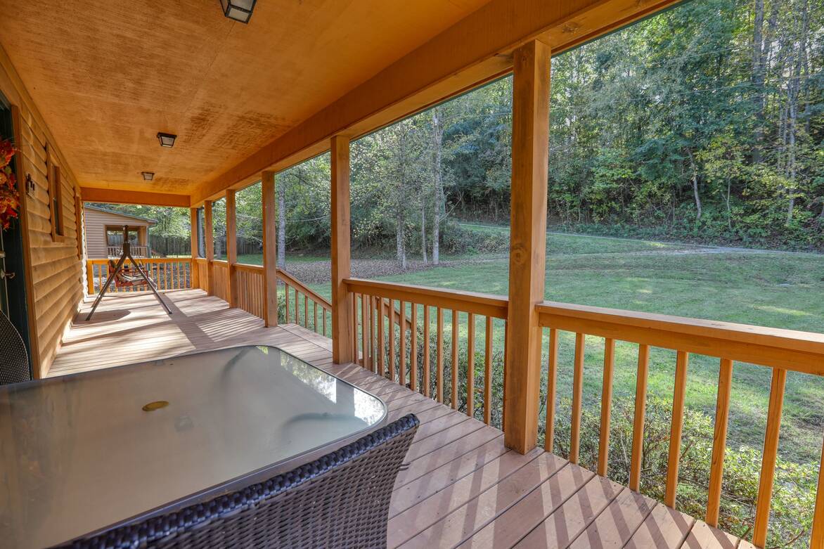 Front porch - perfect for rocking and relaxing
