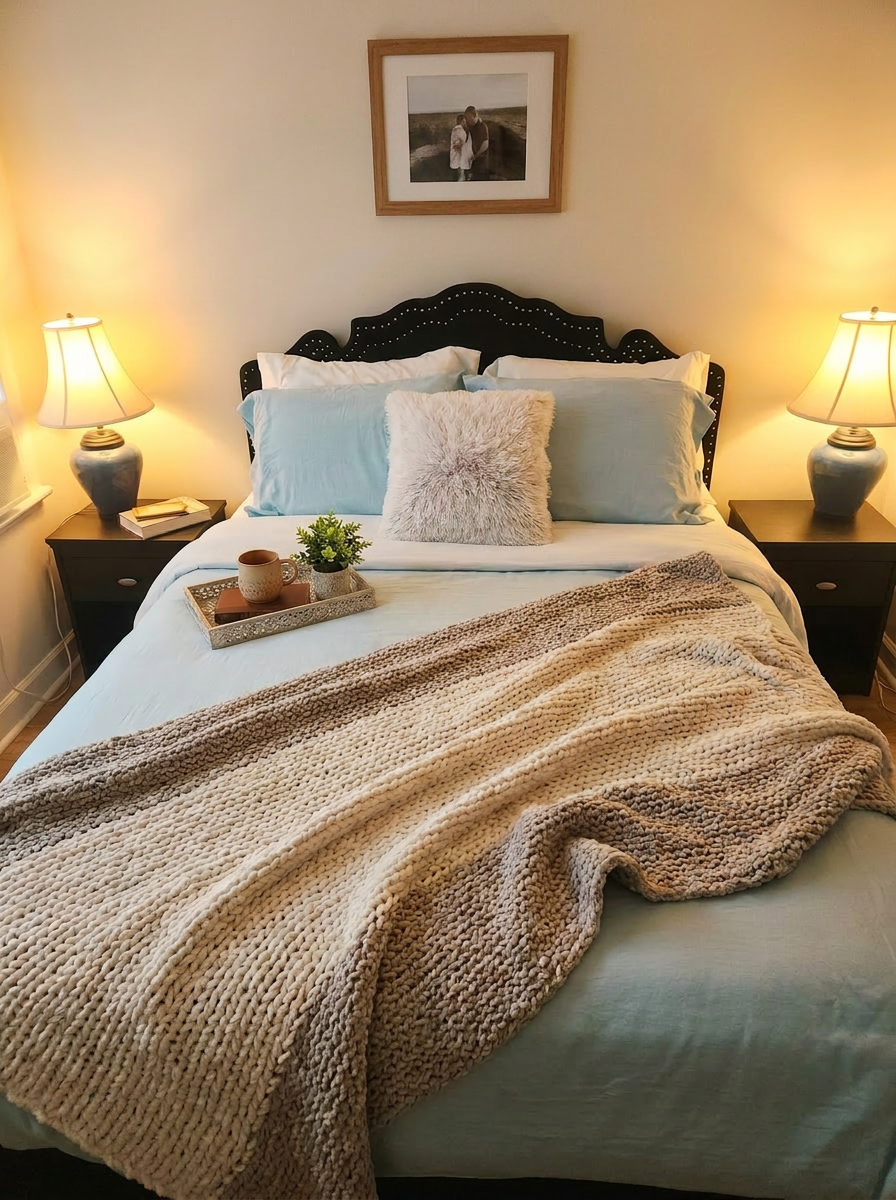 Queen Anne bed