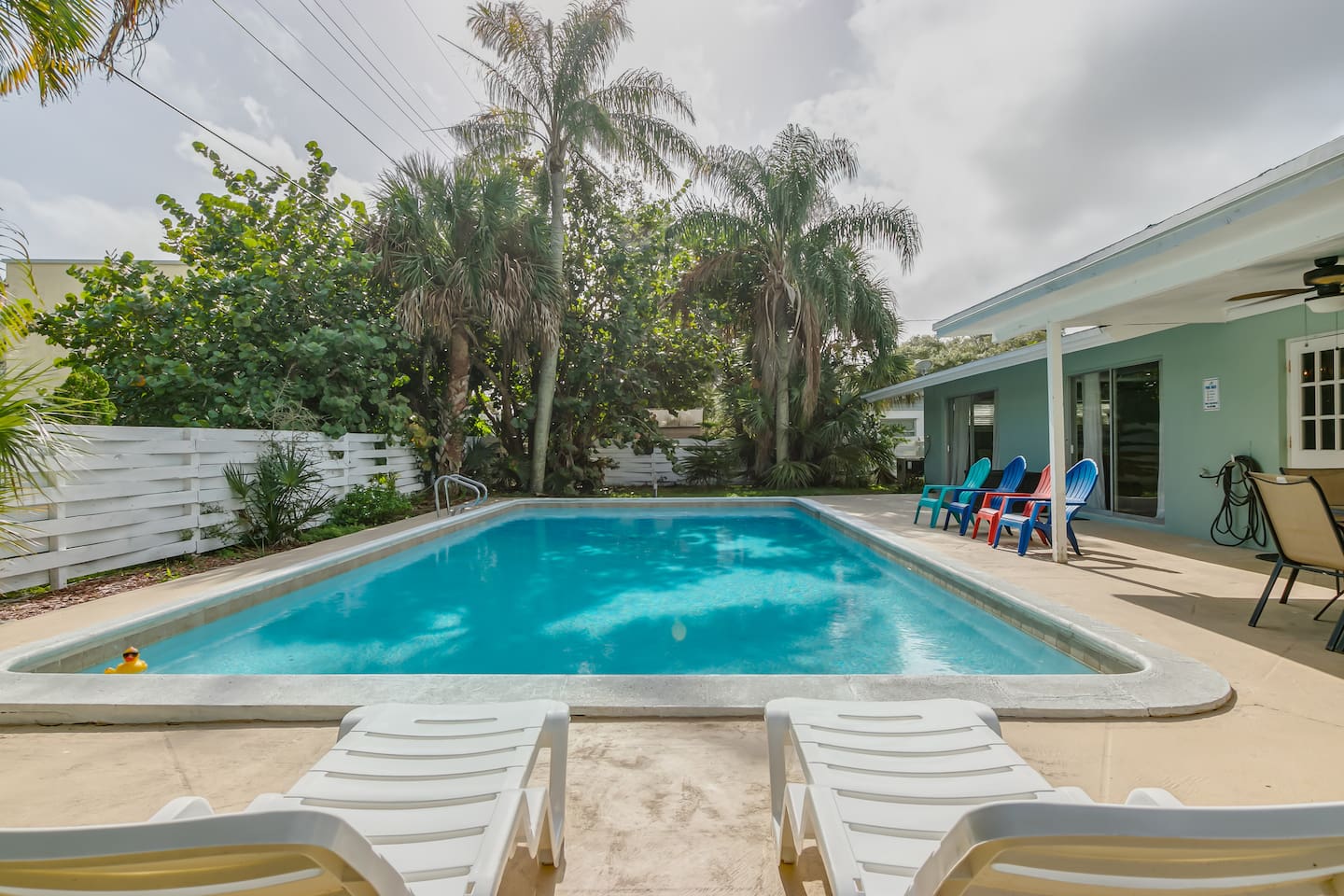 Relax by the HUGE Pool (may be heated for $25/day)