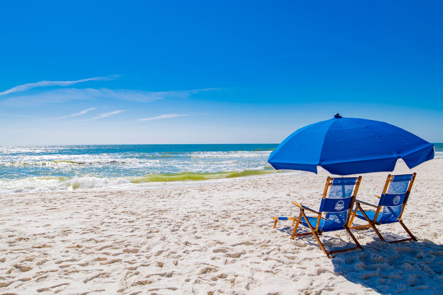 While we provide beach chairs, umbrellas, etc., there is a rental service available as well for the ultimate experience! Ike's Beach Service is local and will setup chairs and umbrellas that you can rent daily.