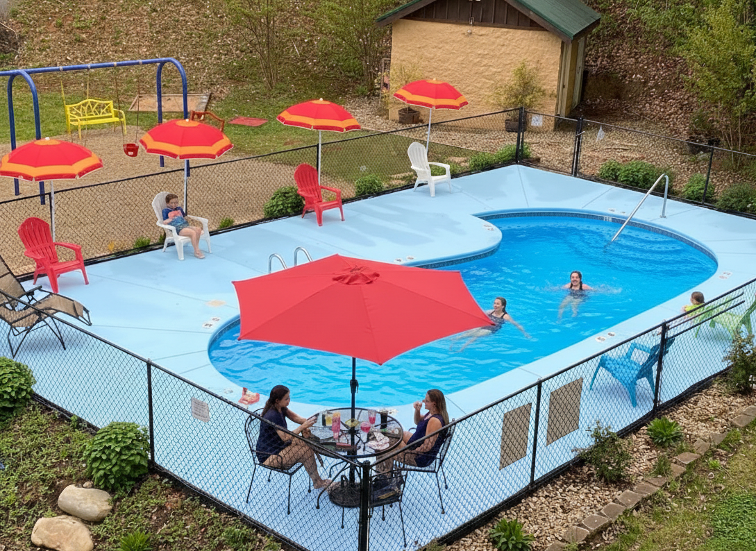 Enjoy the community pool & playground from May to September.