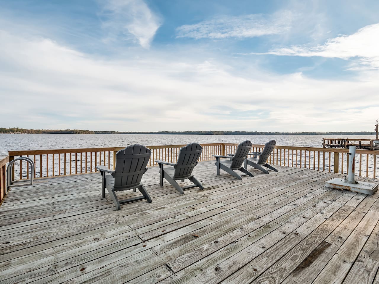 Plenty of room for fishing and relaxing!