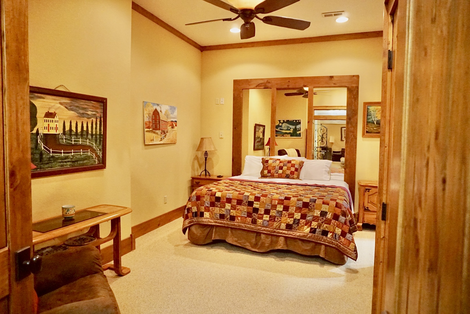 Rest and recharge in this cozy and inviting bedroom.
