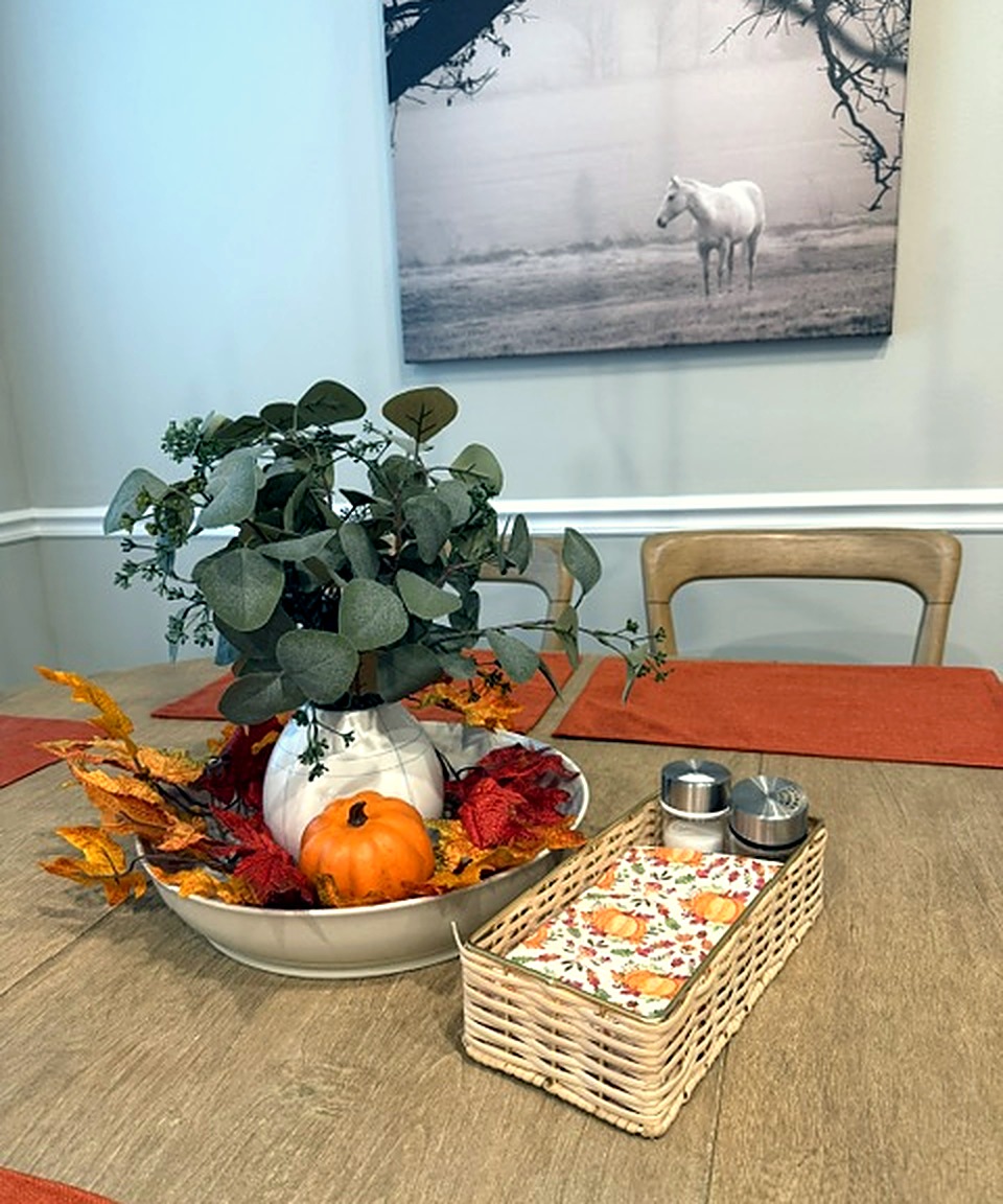Fall table setting
