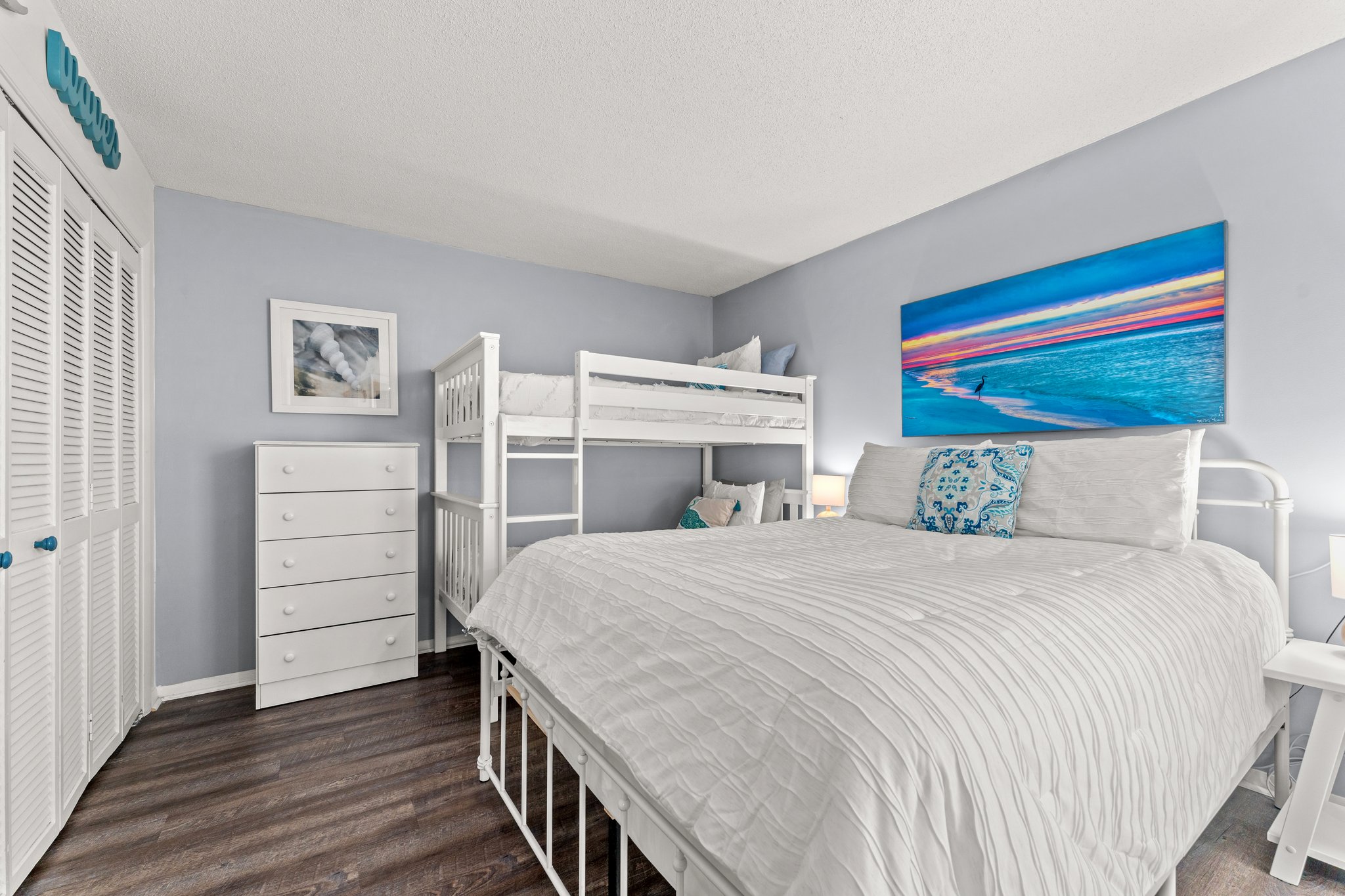Guest Bedroom 2 has bunks
