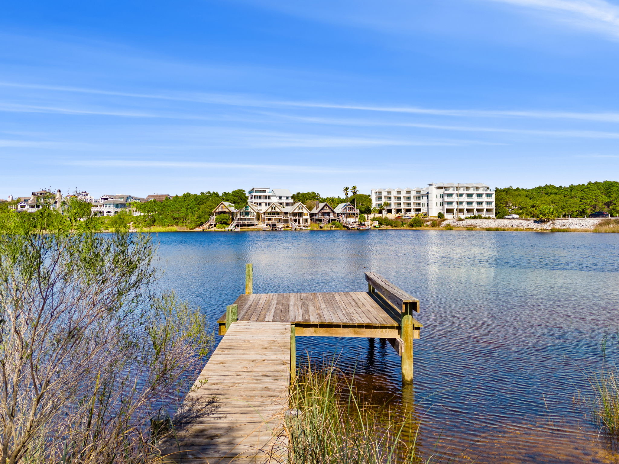 Your gateway to the water! Use the private lakeside dock to launch a kayak, fishing, watch local wildlife, or simply to enjoy the view. 