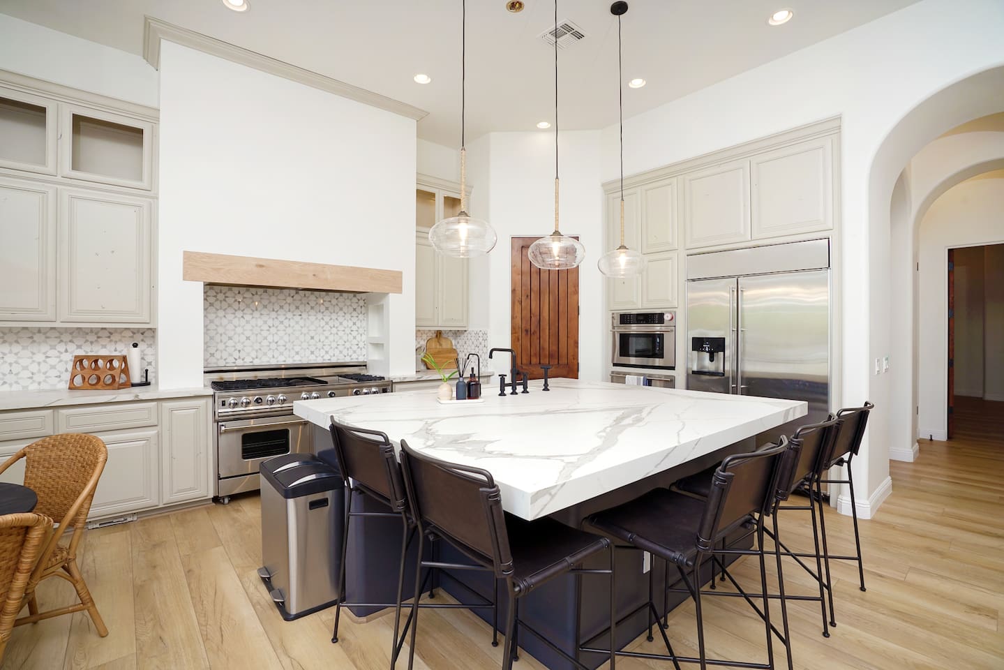 Gorgeous custom kitchen, fully remodeled and luxurious.