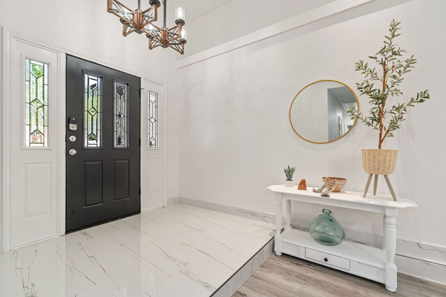 Welcome to your home away from home — step into style with this bright and inviting entryway.