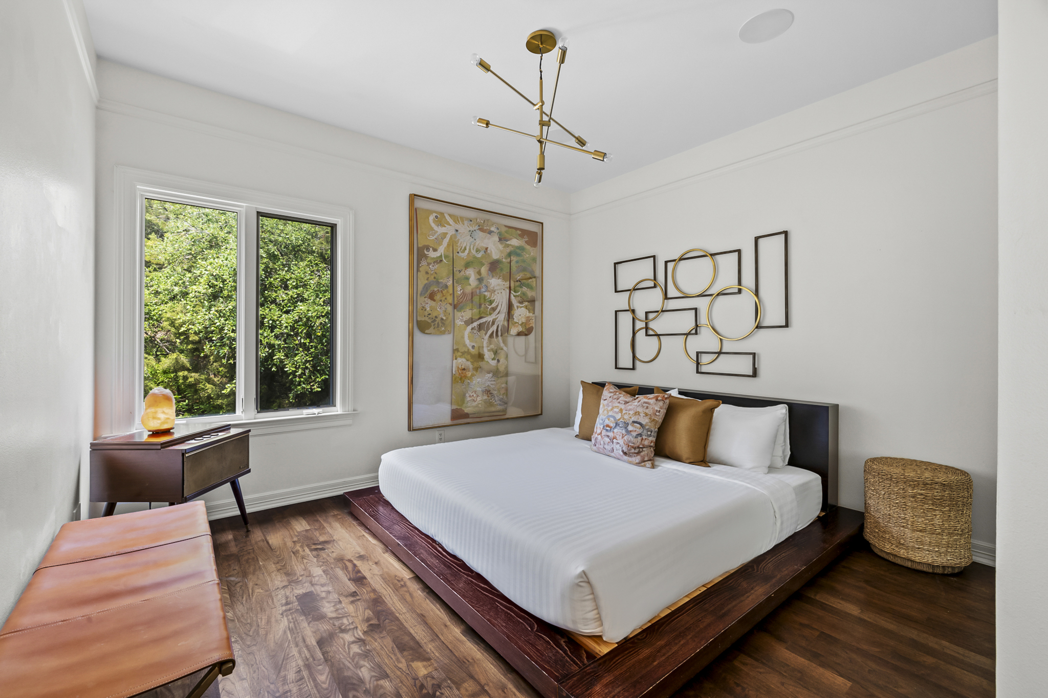 Bedroom 4 - King bed, closet with full length mirrors