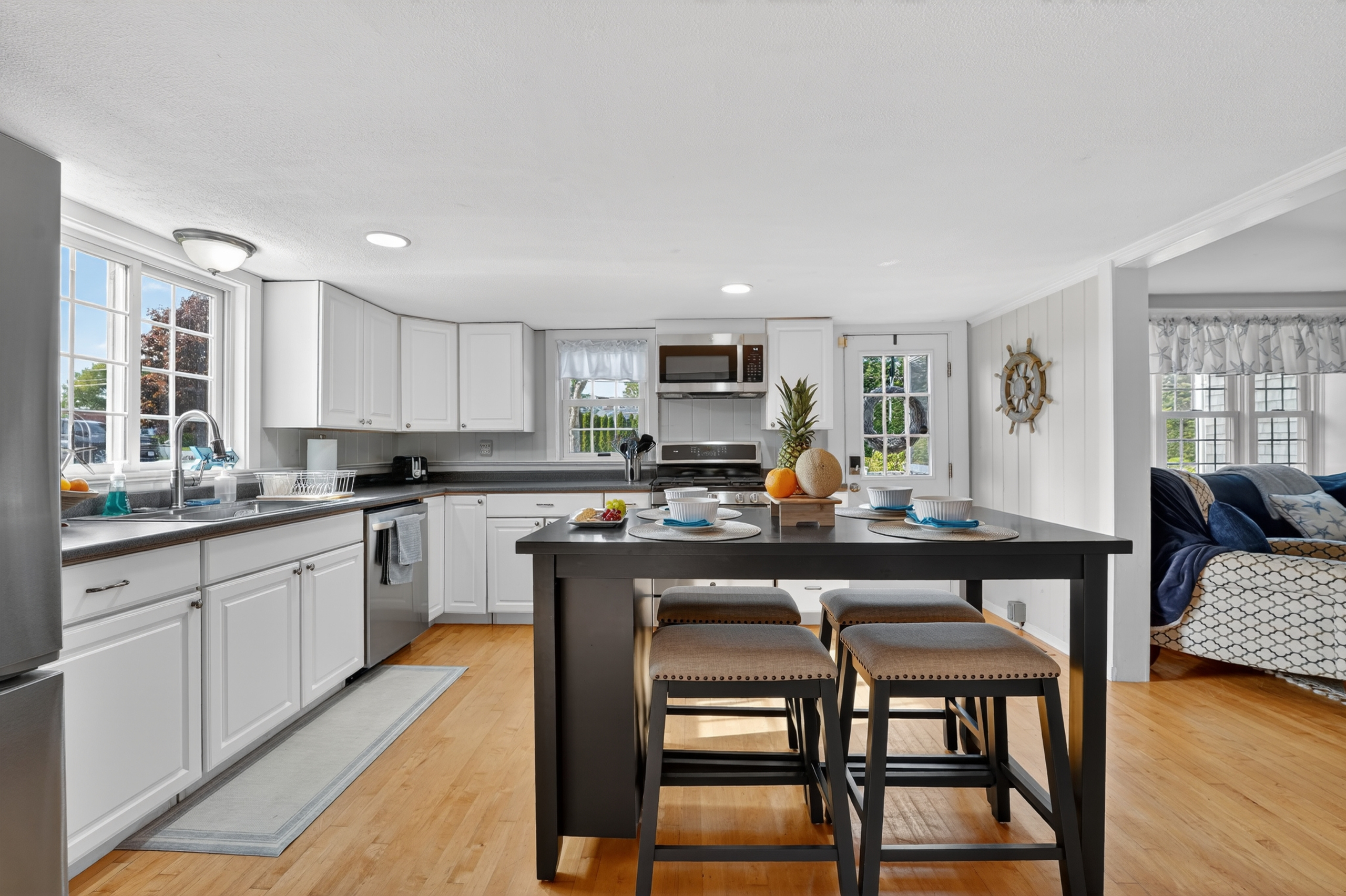 Spacious open kitchen perfect for cooking, entertaining, and spending time together.