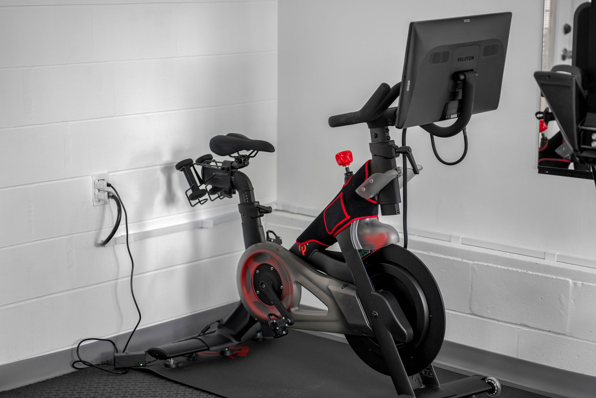 Featuring a Peloton bike and Concept2 Rower, your cardio game just leveled up.