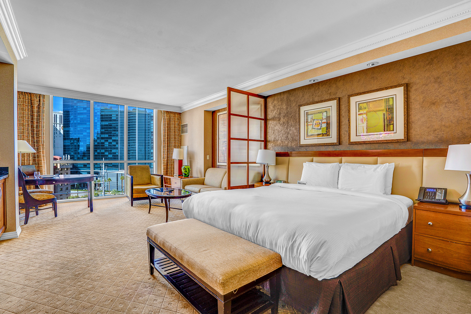 MGM Tower 2 · Units 801+803 — King Bedroom