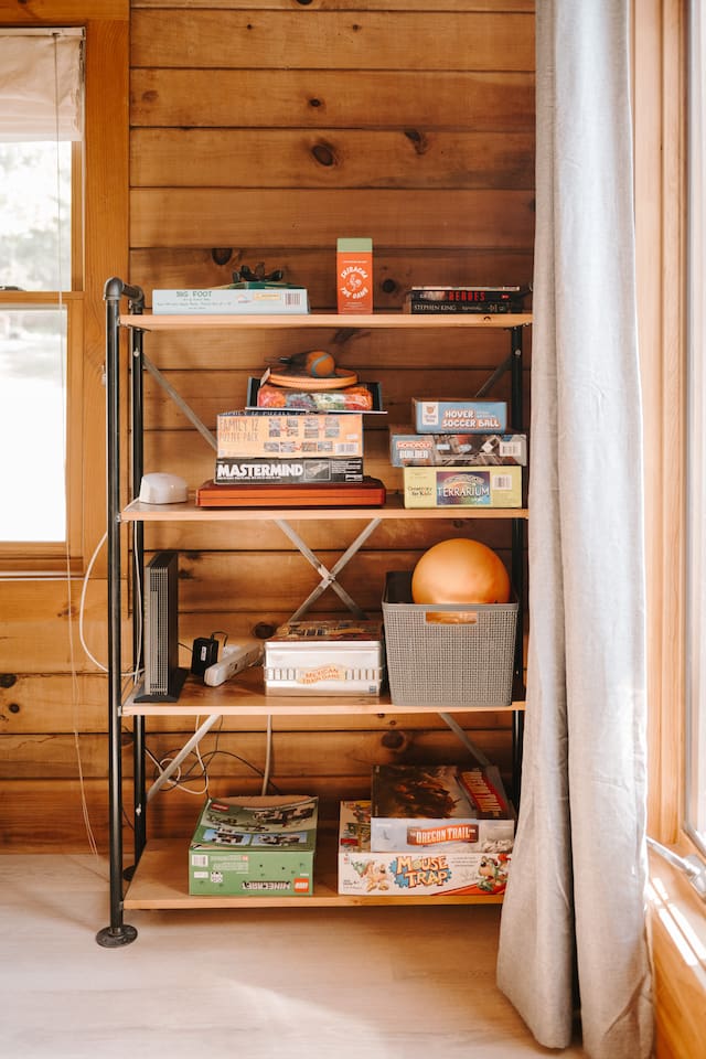 A variety of games for at home activity.