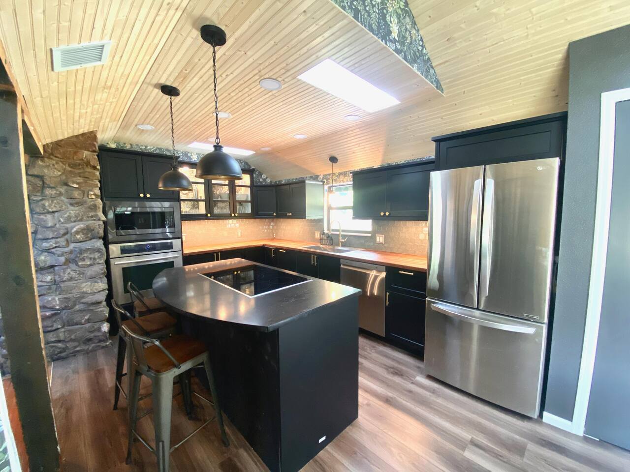 Newly renovated kitchen.