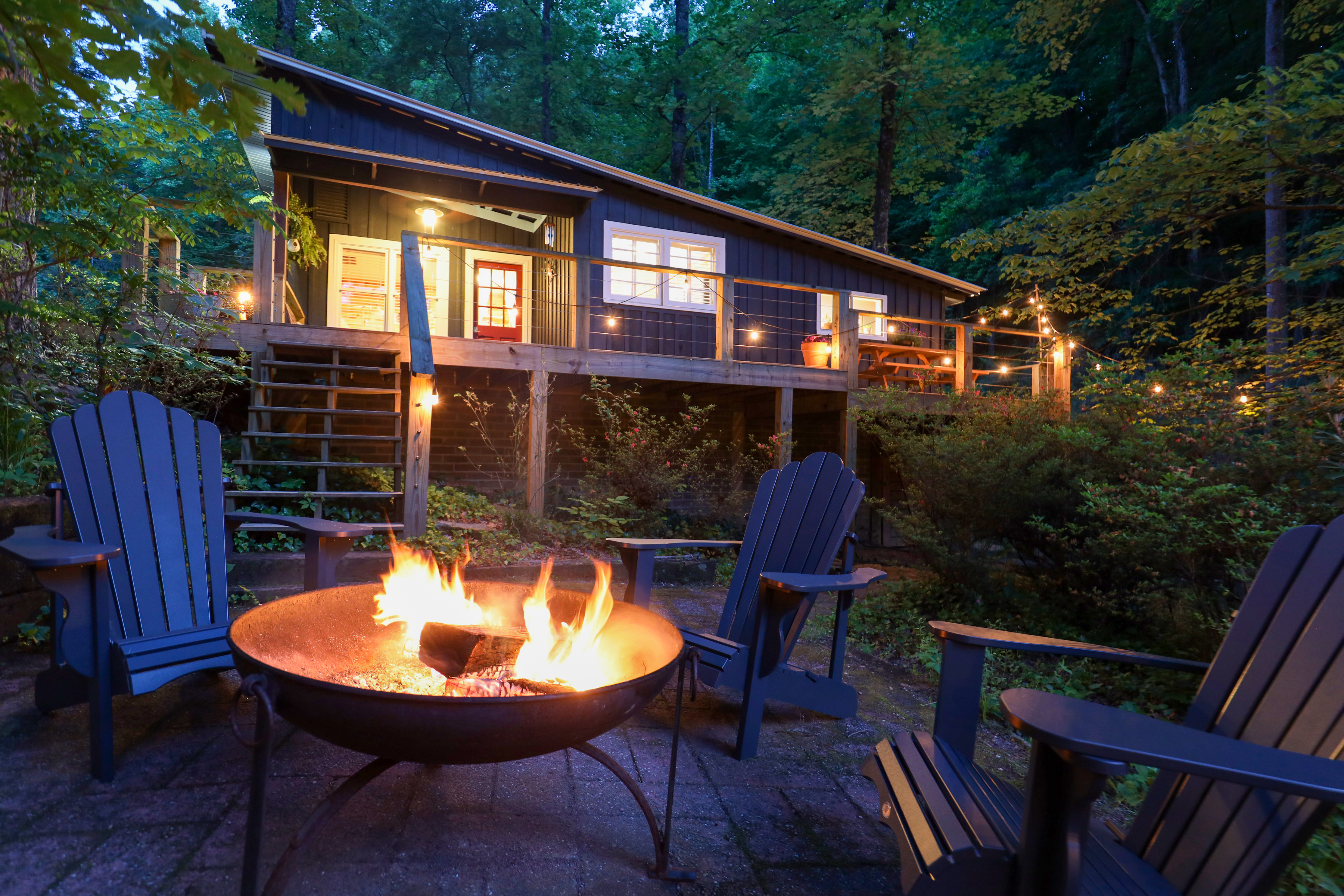 Just Right Creekside Cabin — Clayton, GA — vacation rental