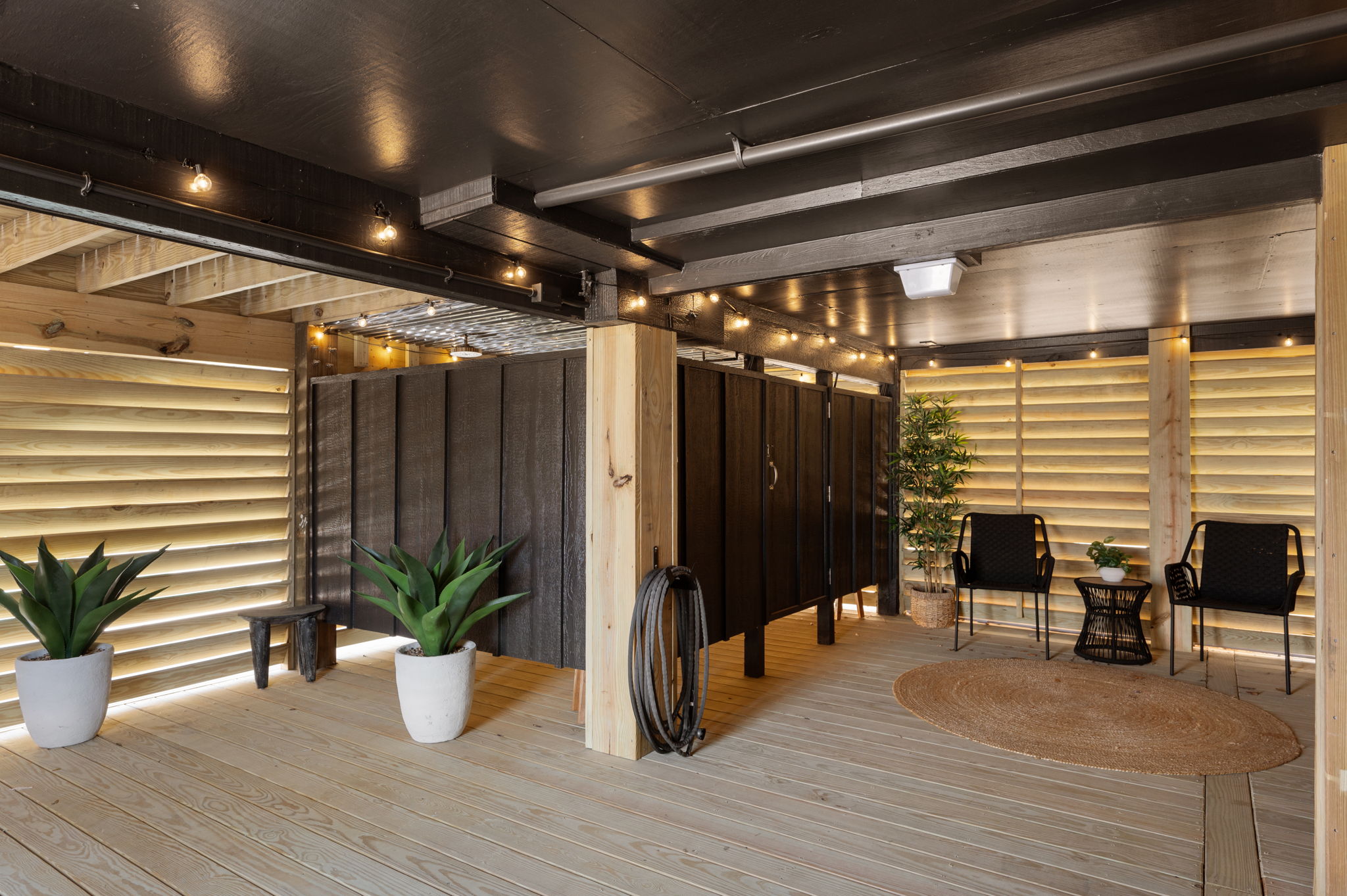 Two Person Outdoor Shower