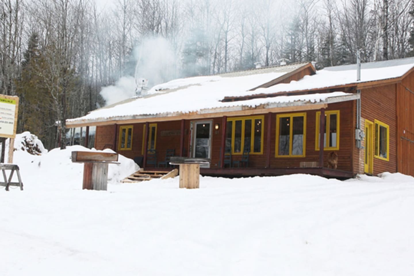 Bistreau de l'érable situé à environ 20 minutes du chalet !