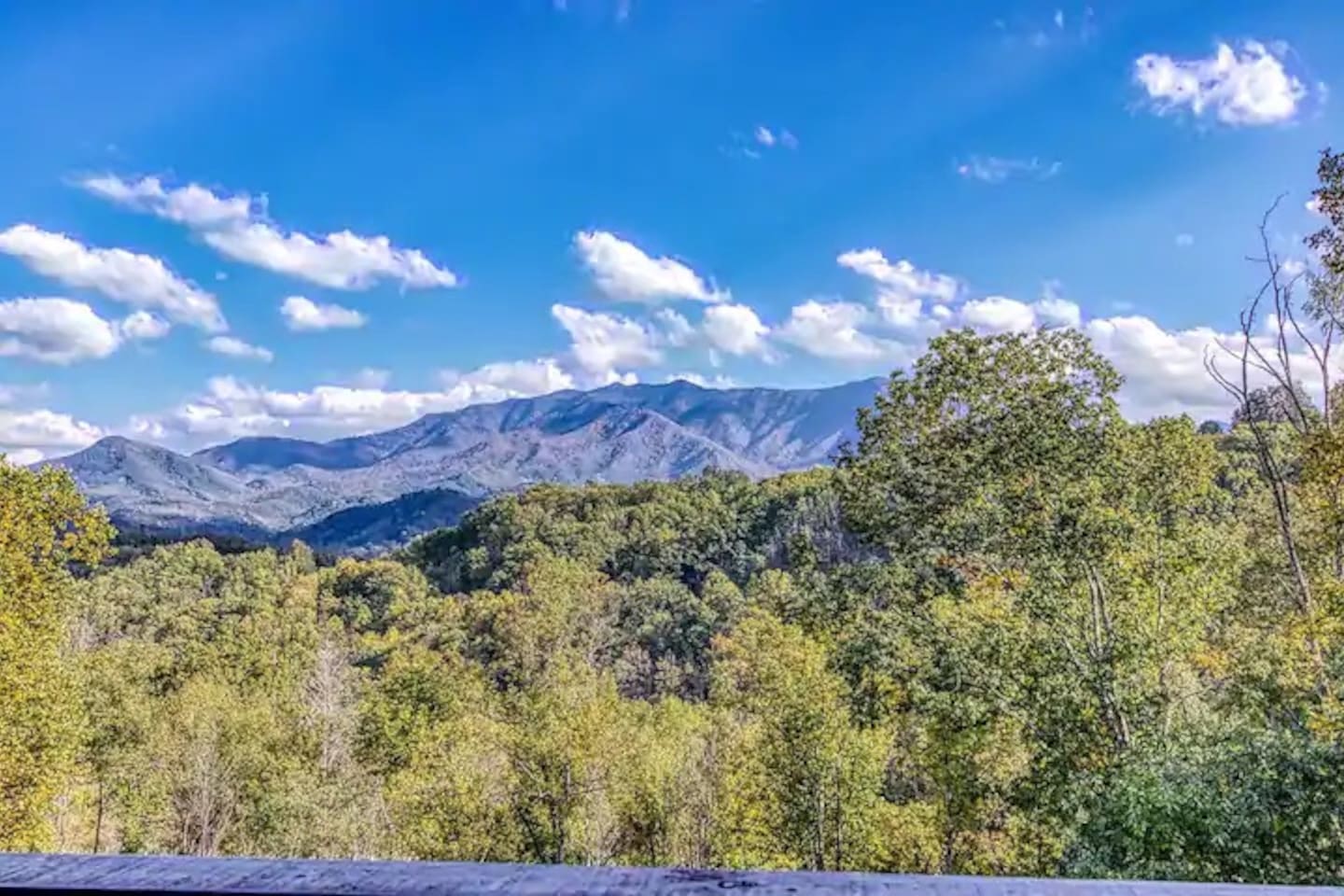 Beautiful view of Mt LaConte