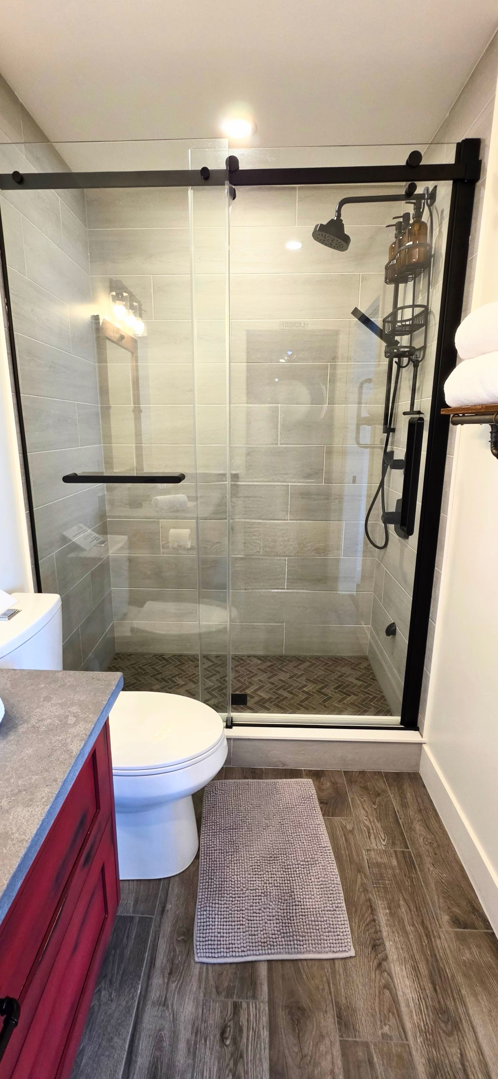 Lower floor bathroom