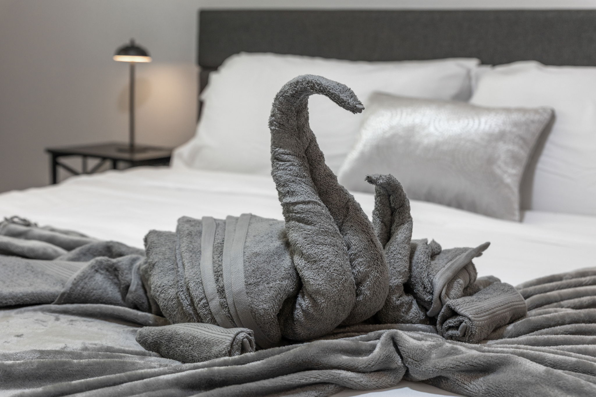 High-quality, soft cotton towels for a hotel-like experience