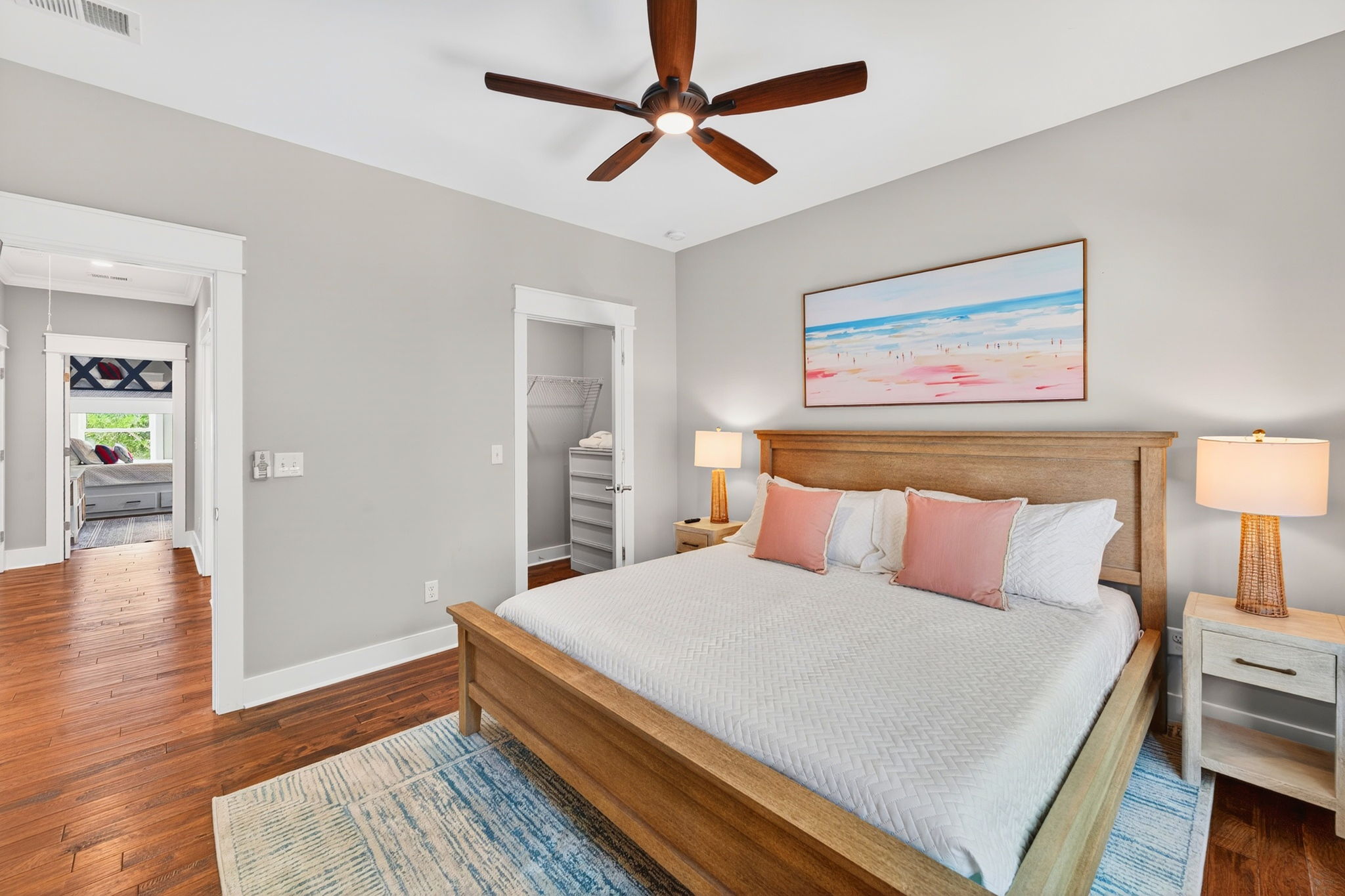 King Suite Bedroom 3 | Driftwood Dreams | 105 Forest Trail | Isle of Palms, SC | IOP Escapes