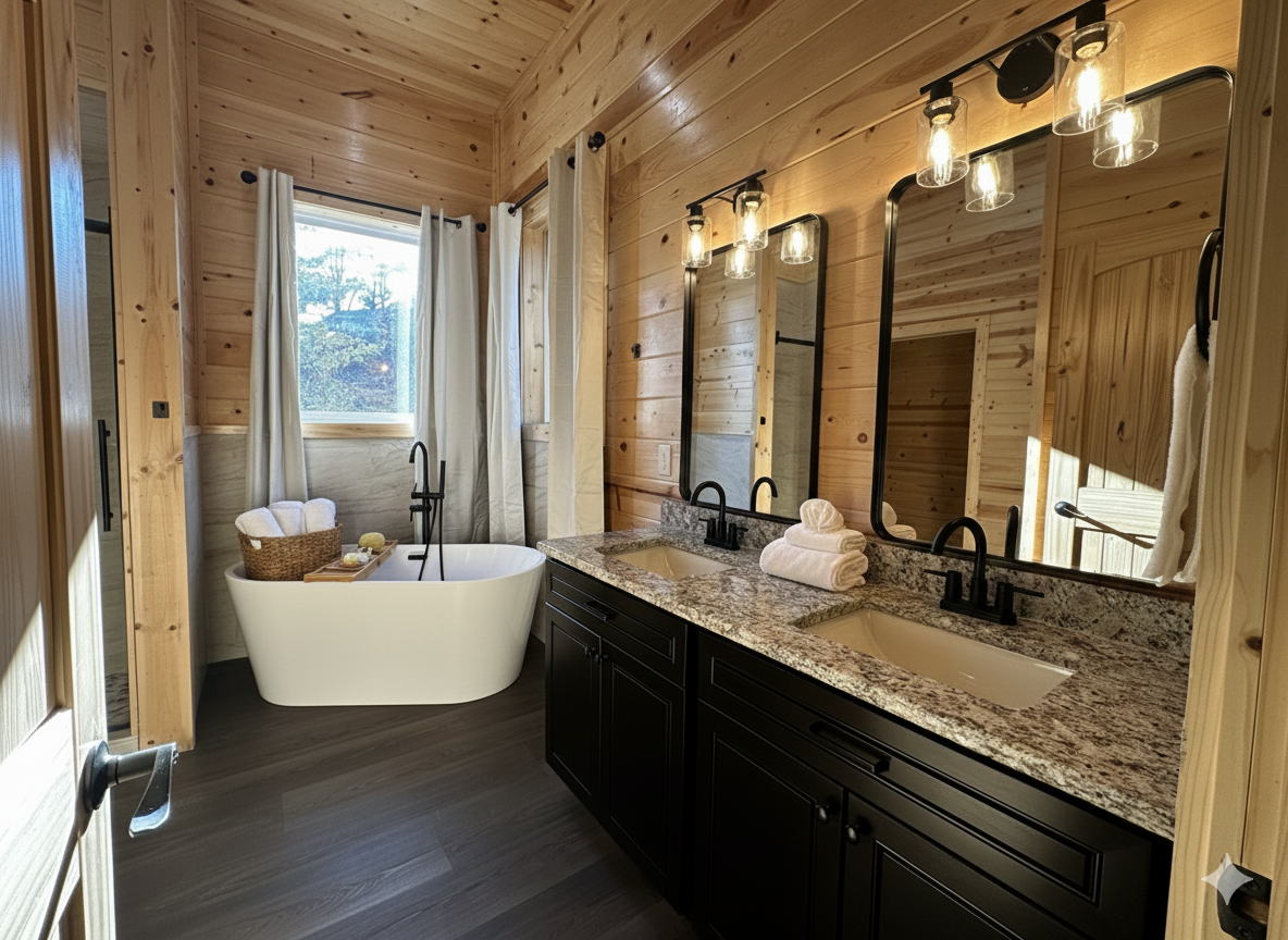 Main Level King Suite 1 - Full Bathroom