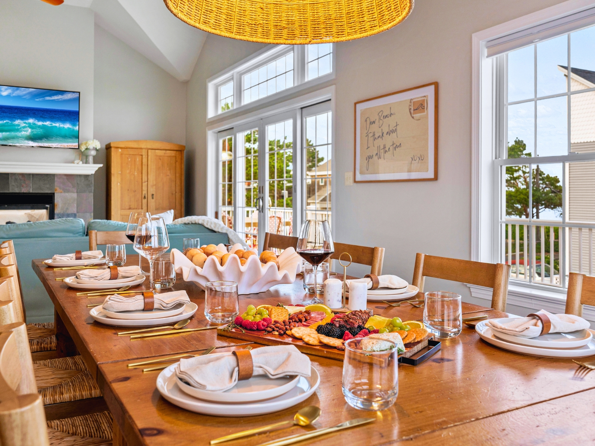 Plenty of space for everyone—our dining area with 10 seats is ideal for making memories.