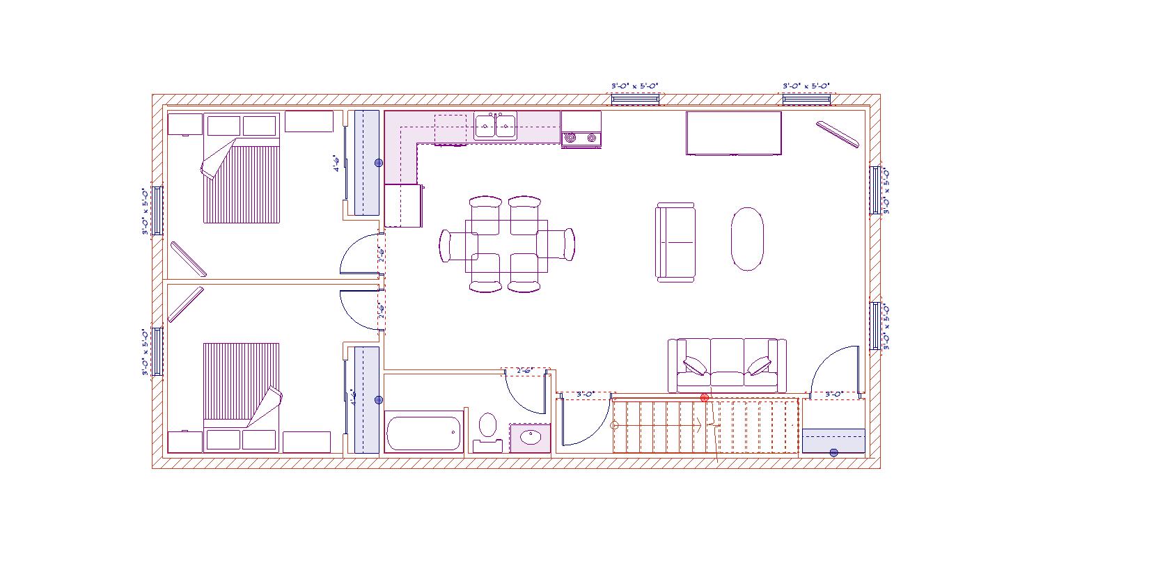 Creamery Apt 6 floor plan