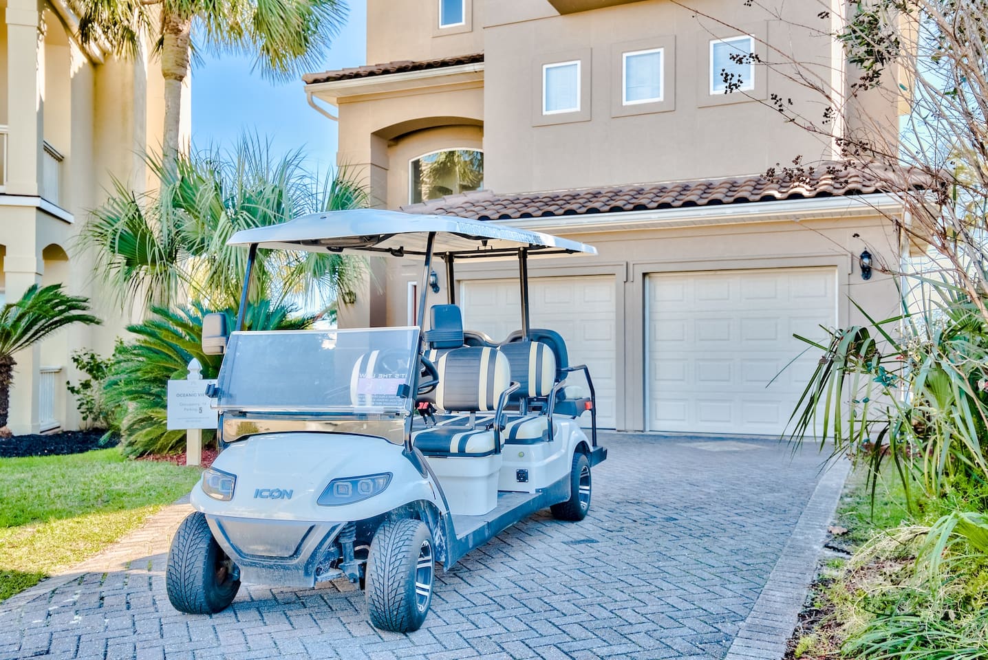 Street legal 6-seater golf cart