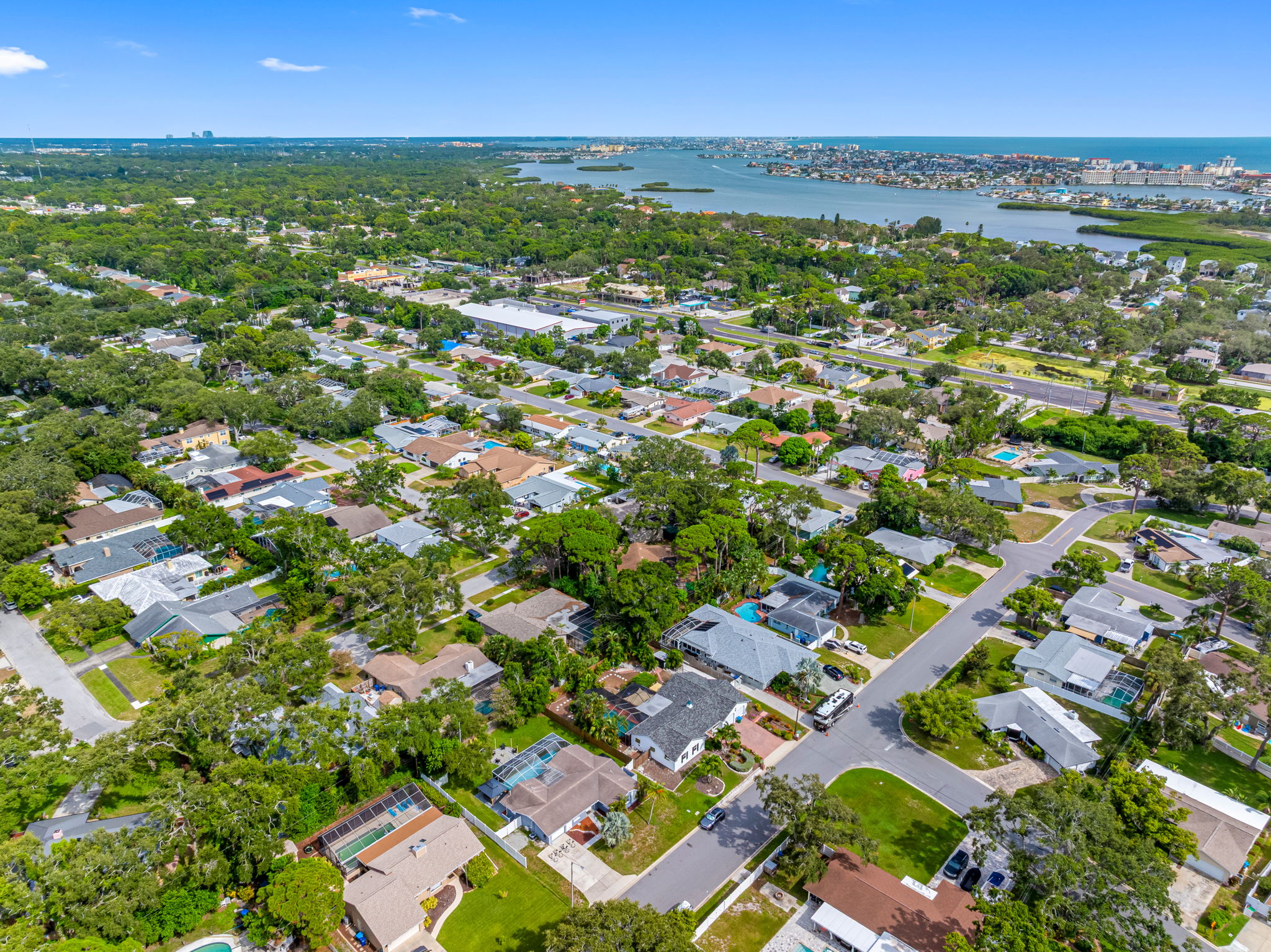Aerial View of the Neighborhood